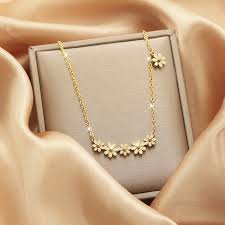 Collana con ciondoli girasole