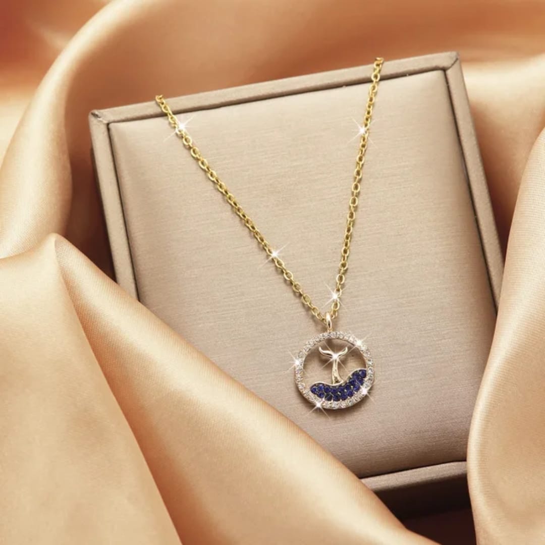 Collana con coda di pesce