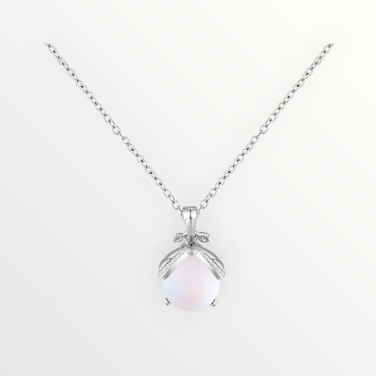 Collana con lucciole pietra di luna