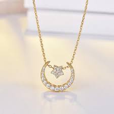 Collana luna stella