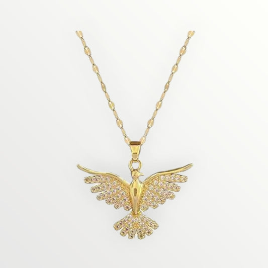 Collana di ali di fenice