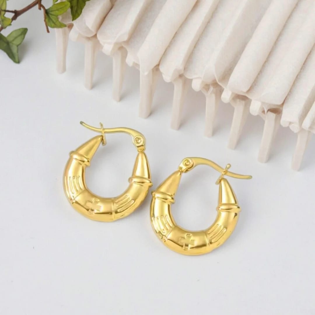 Orecchini cerchio in acciaio inox