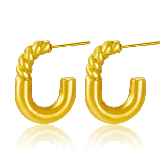 Orecchini in acciaio inox