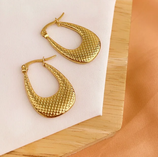 Orecchini in acciaio inox