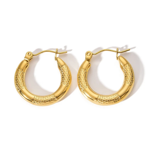 Orecchini in acciaio inox