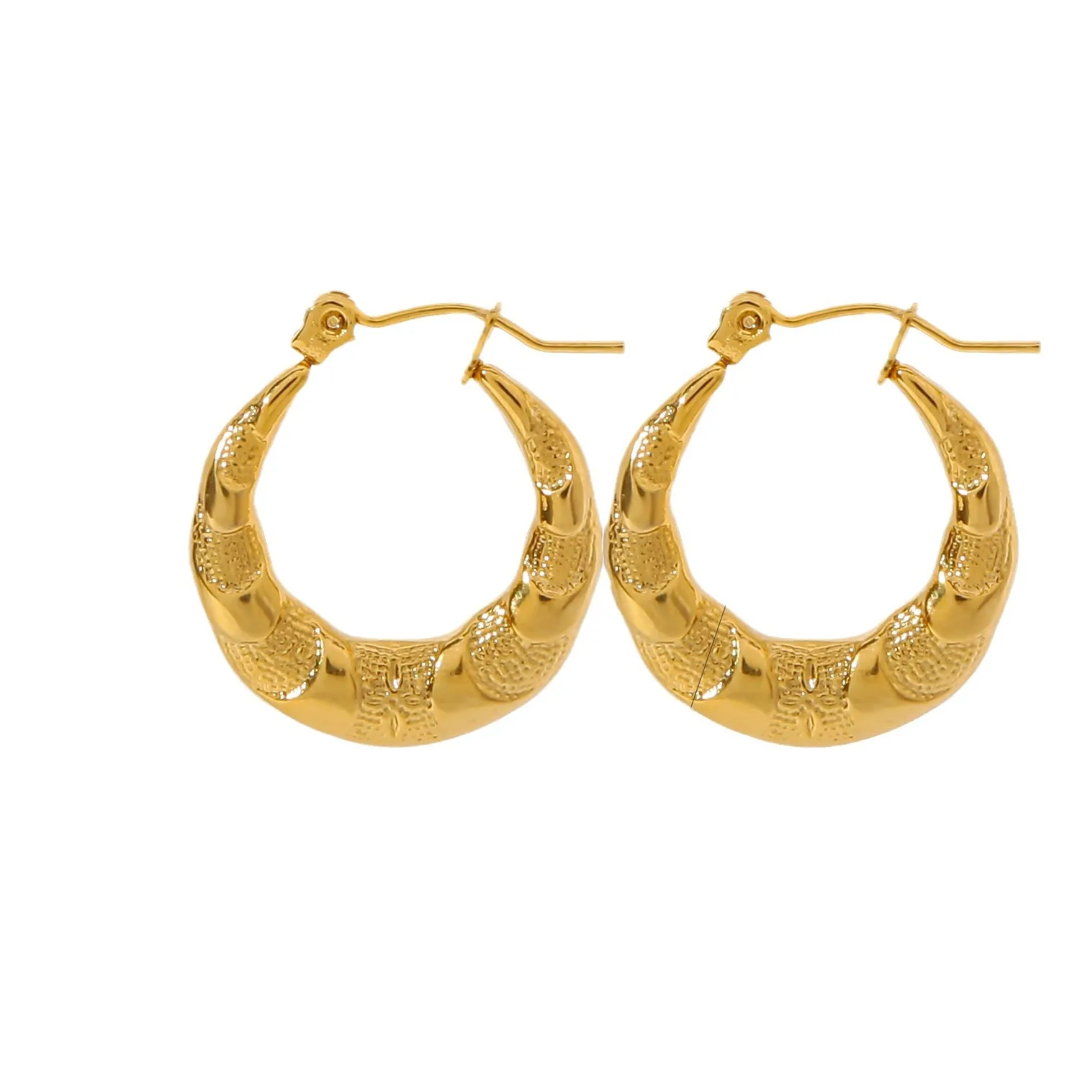 Orecchini in acciaio inox